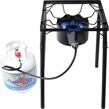 100,000 BTU Propane Gas Single Burner w/ legs - Master