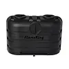 Dual 20LB LP Propane Tank Light Plastic Heavy Duty Cover -Black - Master