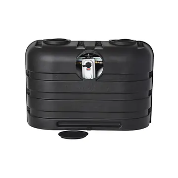 Dual 20LB LP Propane Tank Light Plastic Heavy Duty Cover -Black - Master