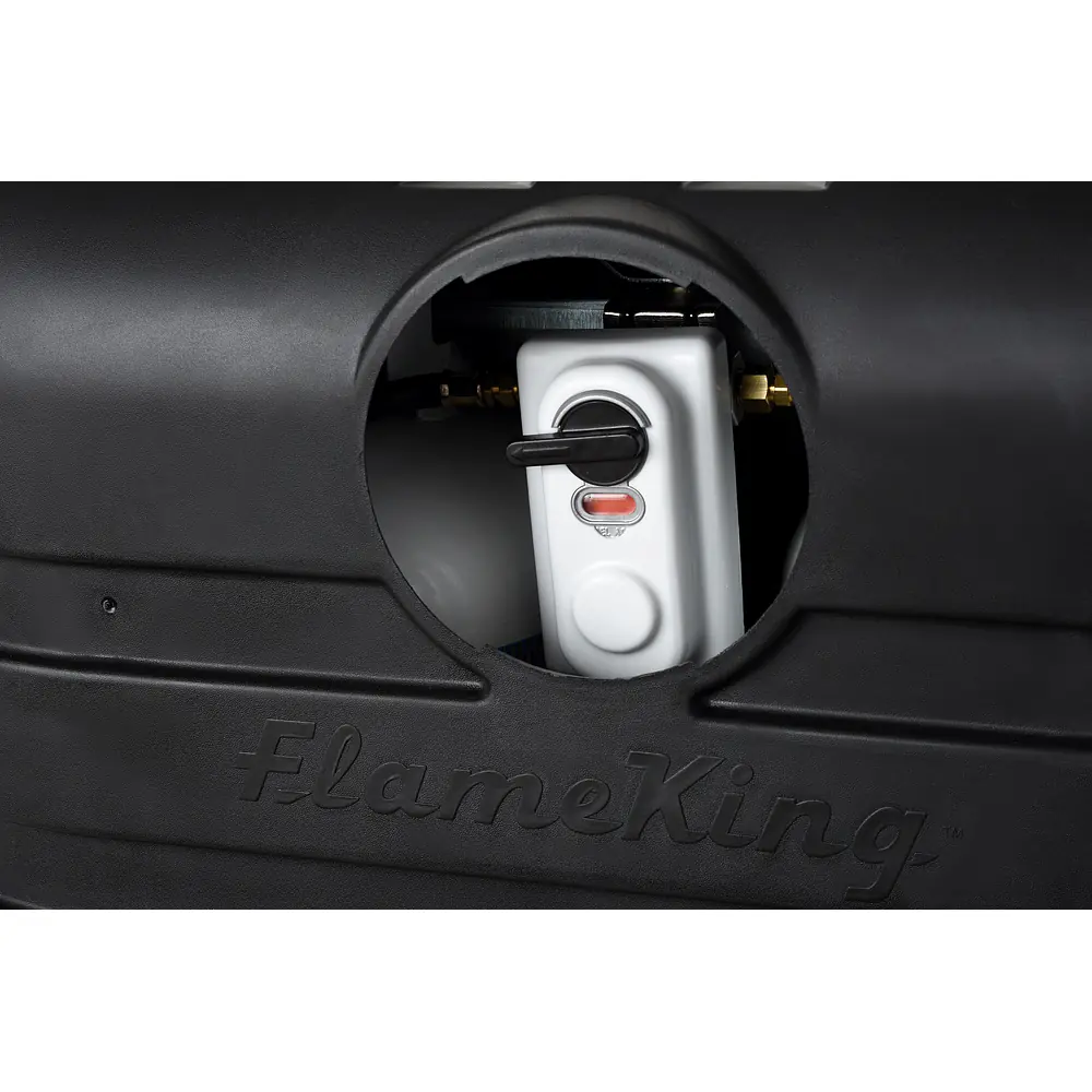 Dual 20LB LP Propane Tank Light Plastic Heavy Duty Cover -Black - Master