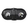 Dual 20LB LP Propane Tank Light Plastic Heavy Duty Cover -Black - Master