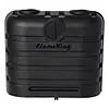 Dual 30LB LP Propane Tank Light Plastic Heavy Duty Cover - Black - Master