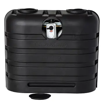 Dual 30LB LP Propane Tank Light Plastic Heavy Duty Cover - Black - Master