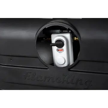Dual 30LB LP Propane Tank Light Plastic Heavy Duty Cover - Black - Master