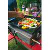 Flat Top Portable Table Top Propane Cast Iron Grill Griddle - Master