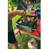 Flat Top Portable Table Top Propane Cast Iron Grill Griddle - Master