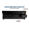2-Burner Propane Tabletop 22", Heavy Duty Flat Top Cast Iron Griddle Grill Station - Master