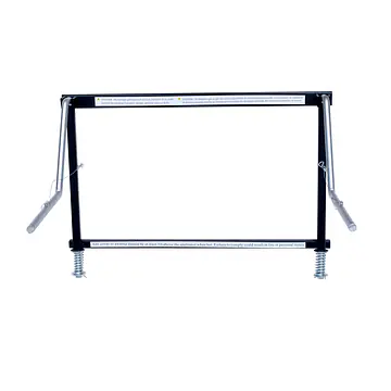 RV Mounting Rack for Flame King Propane Portable Grill or Griddle - Master