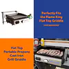 RV Mounting Rack for Flame King Propane Portable Grill or Griddle - Master