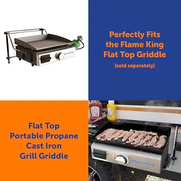 RV Mounting Rack for Flame King Propane Portable Grill or Griddle - Master