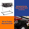 RV Mounting Rack for Flame King Propane Portable Grill or Griddle - Master
