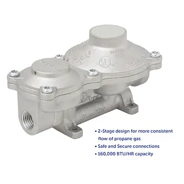 2-stage regulator 150,000 BTU - Master