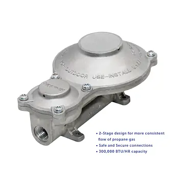 2-stage regulator 300,000 BTU - Master