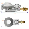 2-stage regulator with POL 300,000 BTU - Master