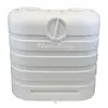 Dual 30LB LP Propane Tank Light Plastic Heavy Duty Cover - White - Master