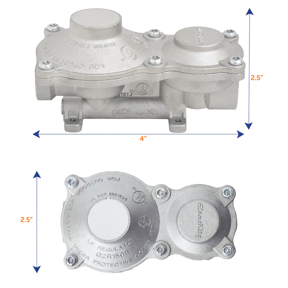 2-stage regulator 150,000 BTU - Master