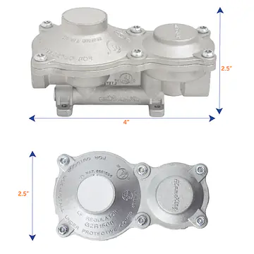 2-stage regulator 150,000 BTU - Master