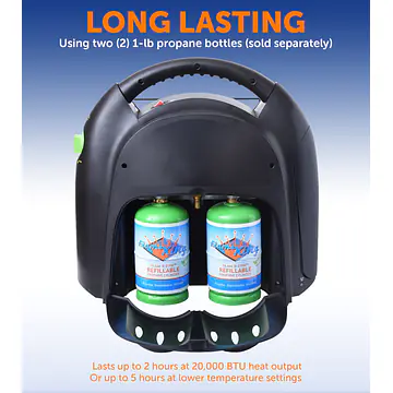 20,000BTU Space Radiant Portable Heater - Master