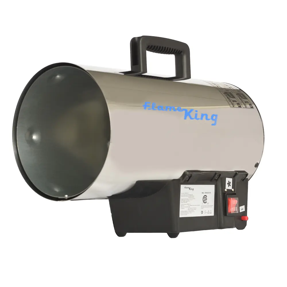 60,000 BTU Portable Propane Gas Tank Forced Air Heater - Master