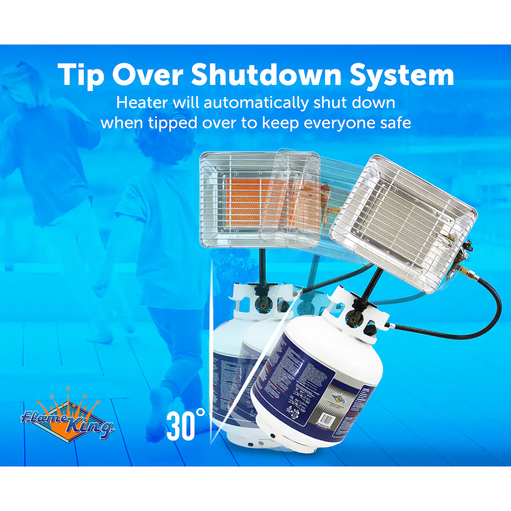 13,000 BTU Propane Tank Top Heater - Master