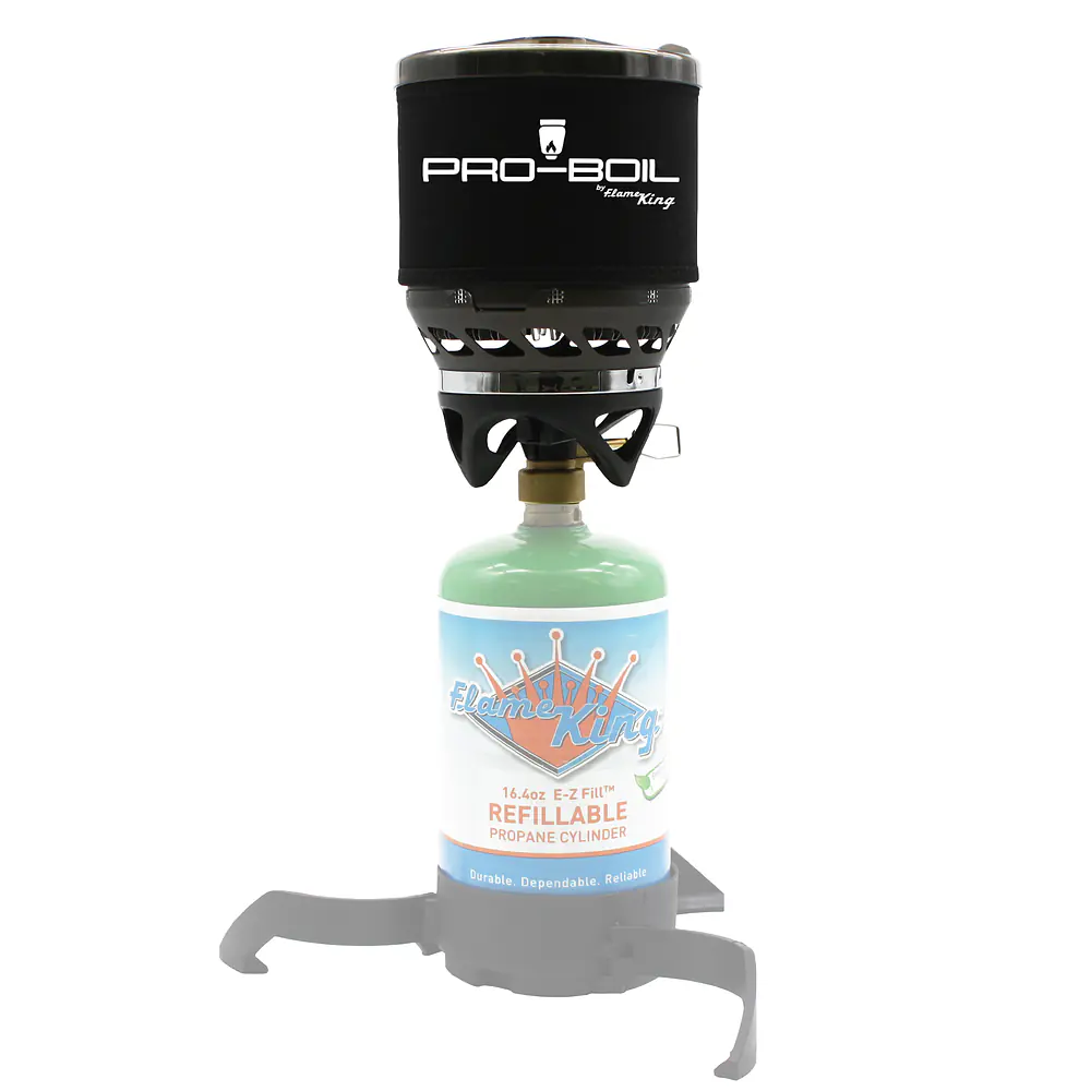 Camping and Backpacking Mini Propane Stove Cooking System - Master
