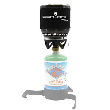 Camping and Backpacking Mini Propane Stove Cooking System - Master