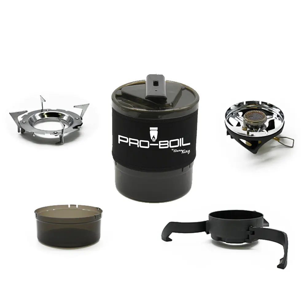 Camping and Backpacking Mini Propane Stove Cooking System - Master