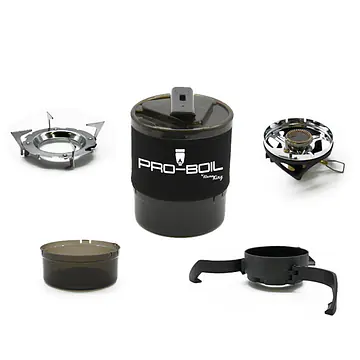 Camping and Backpacking Mini Propane Stove Cooking System - Master