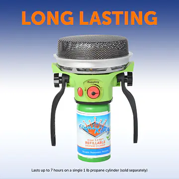 Portable Propane Gas Outdoor Heater with Piezo Electric Start - Master