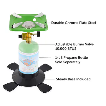 Single Burner w/ 1 Lb base - Master