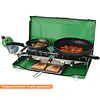 Portable 3 Burner Propane Gas Camping Stove w/Toast Tray - Master