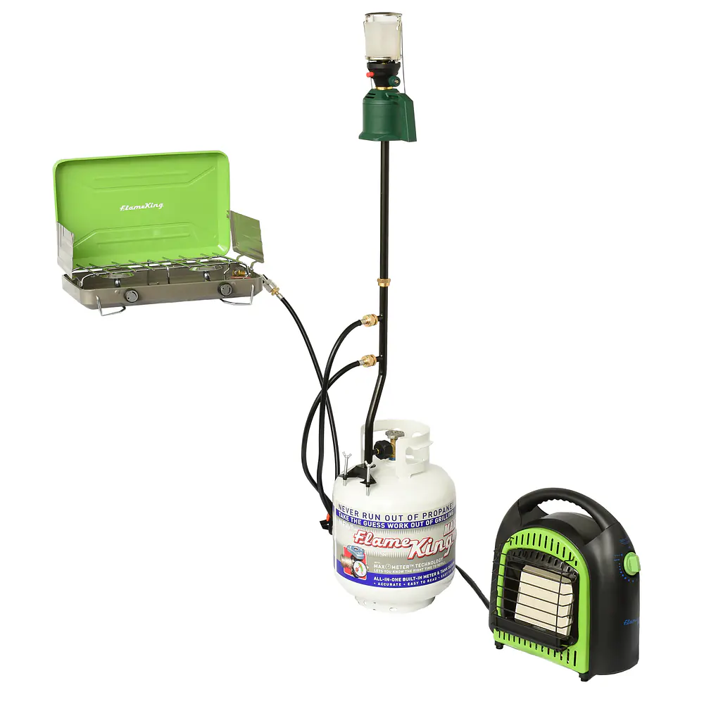 3 Outlet Distribution Post Pole Tree Stem Stand - Master