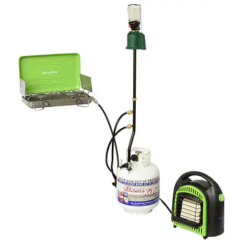 3 Outlet Distribution Post Pole Tree Stem Stand - Master