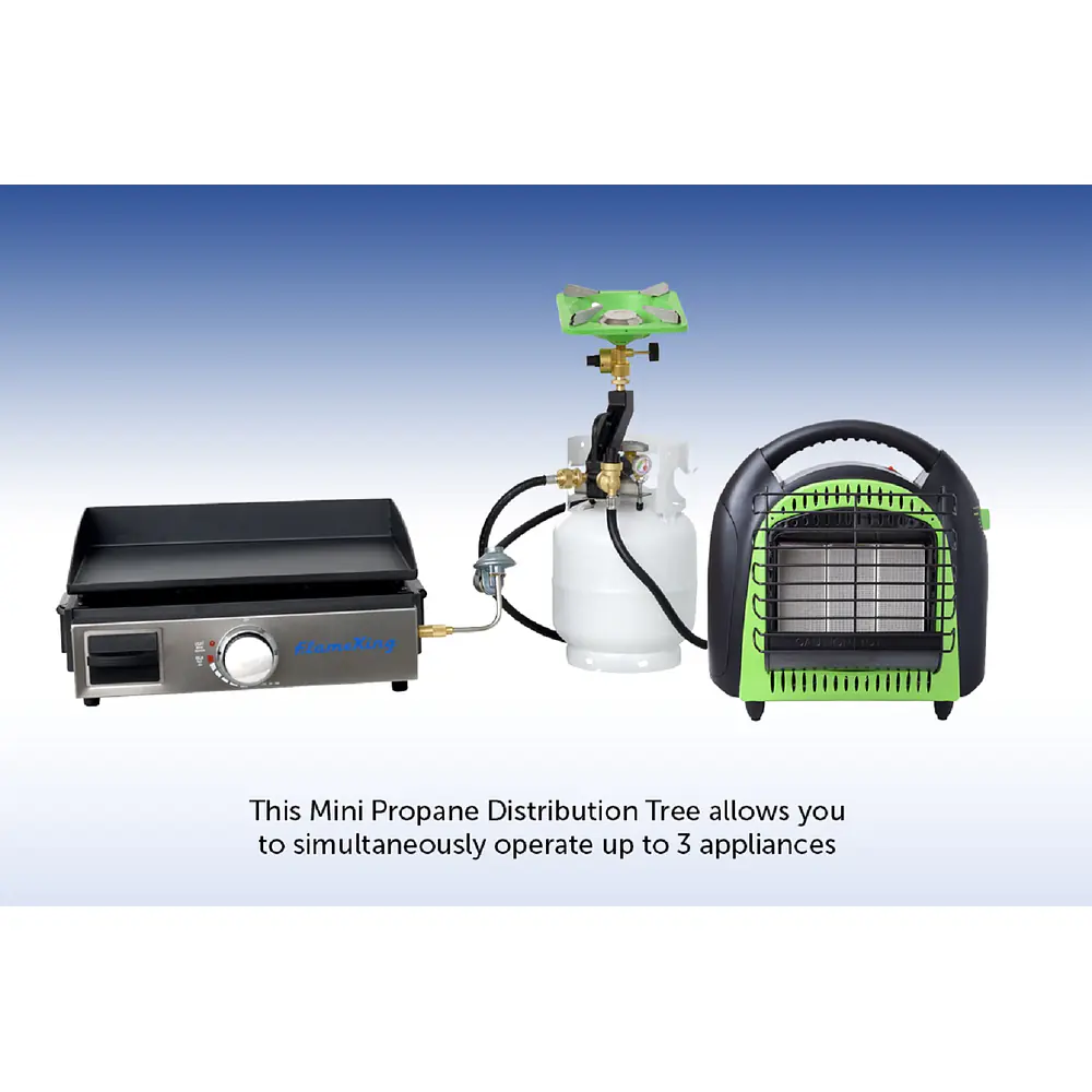 Mini 3-Port Distribution Tree for Camping - Master