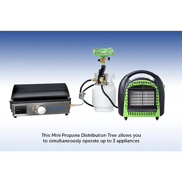 Mini 3-Port Distribution Tree for Camping - Master