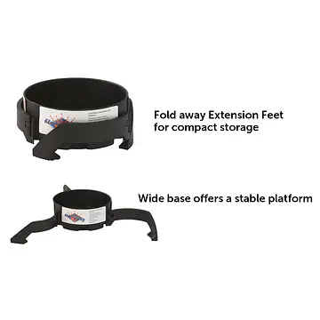Spider Base for 1lb Propane Cylinder - Master