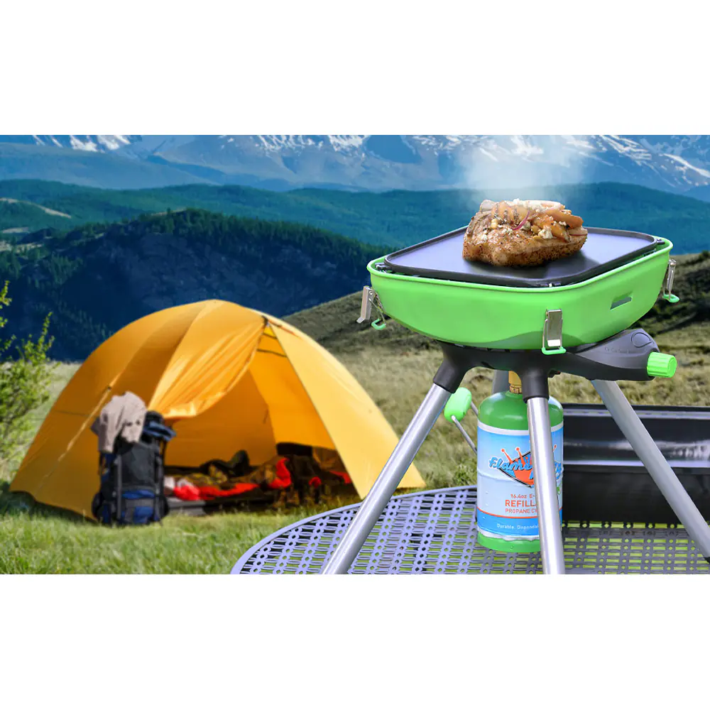 Multi-Function Portable BBQ Grill Camp Stove Camping - Master