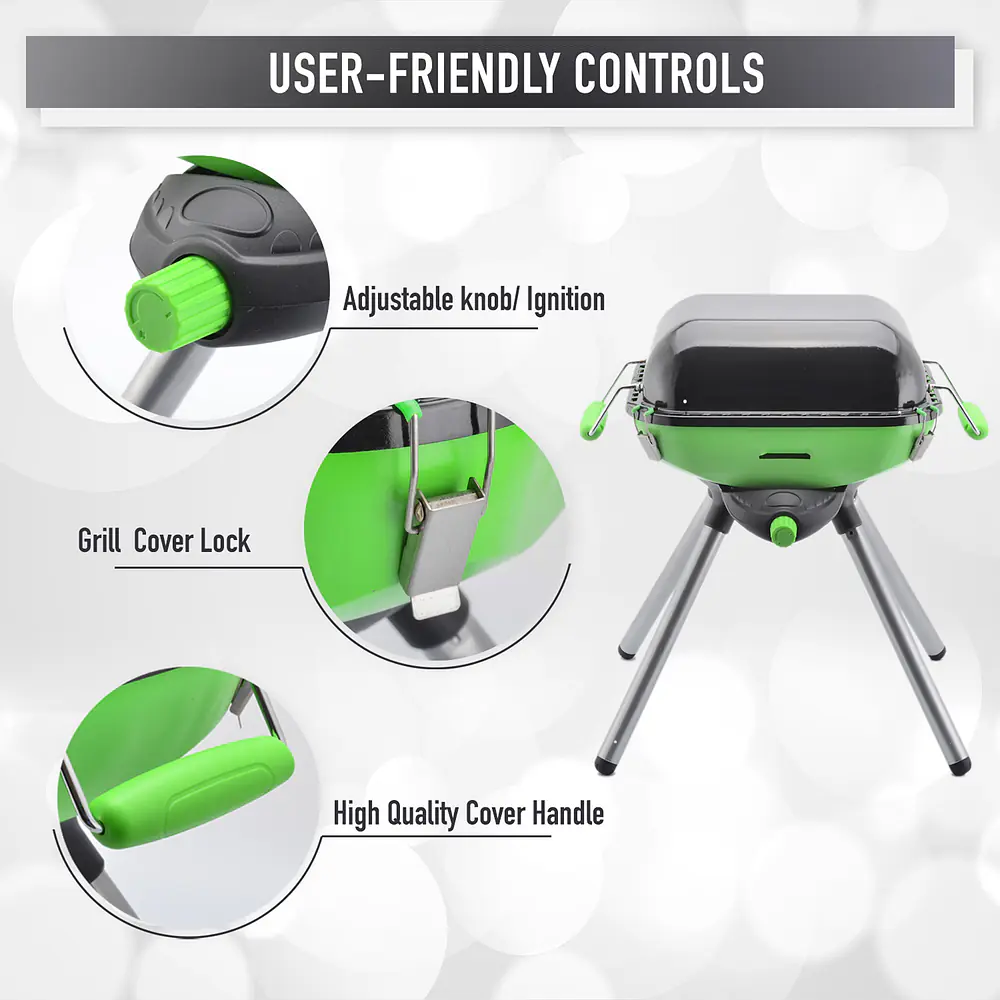 Multi-Function Portable BBQ Grill Camp Stove Camping - Master