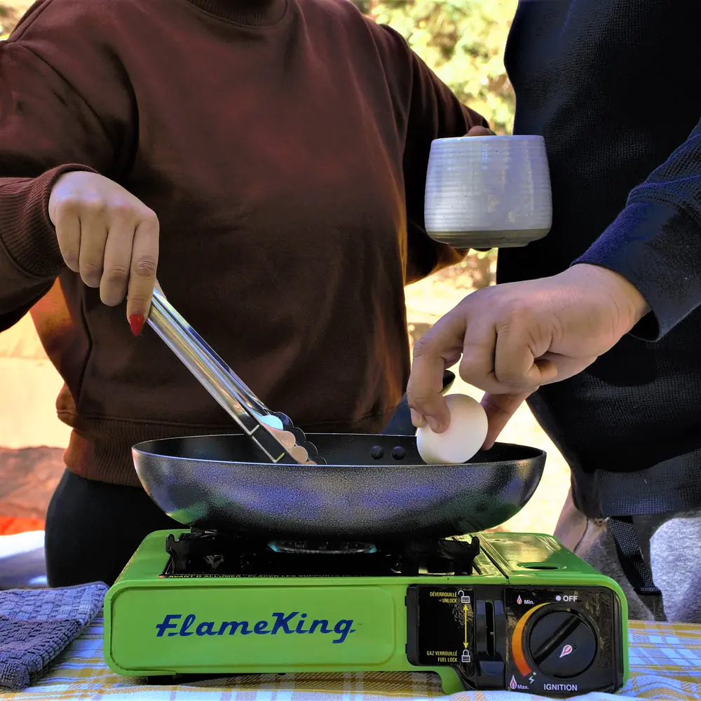 Portable Butane & Propane Gas Stove with Single Burner - Master