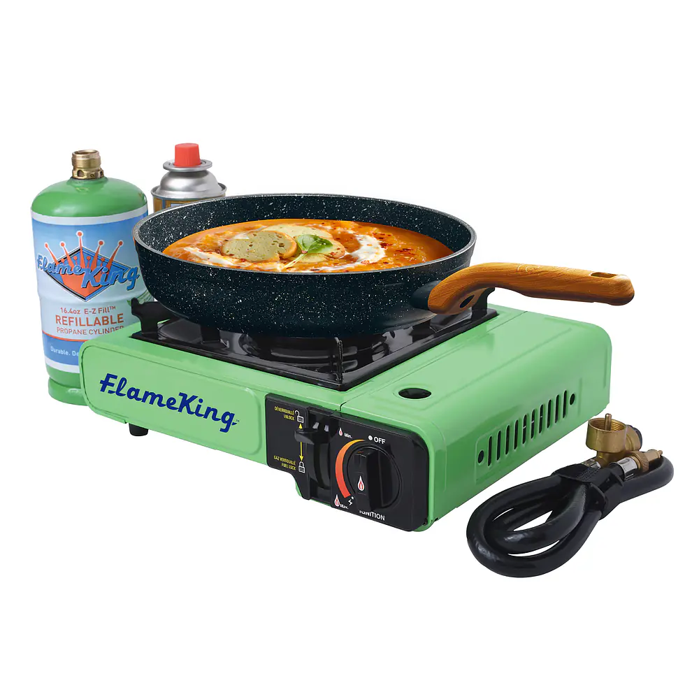 Portable Butane & Propane Gas Stove with Single Burner - Master