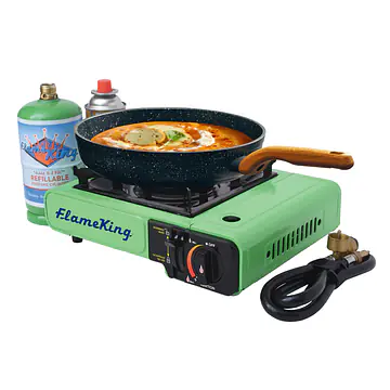 Portable Butane & Propane Gas Stove with Single Burner - Master