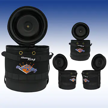 Gas Hauler for 3LB Propane Tank-Insulated Protective Carry Case - Master