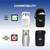Gas Hauler for 5LB Propane Tank-Insulated Protective Carry Case - Master