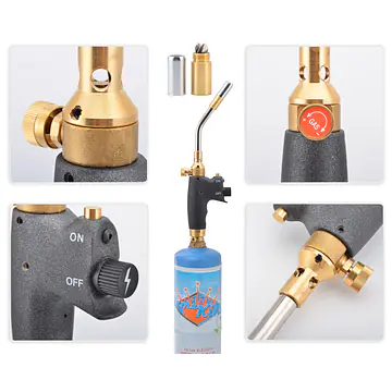 Professional Auto-Ignition Max Heat Propane Torch Head - Master
