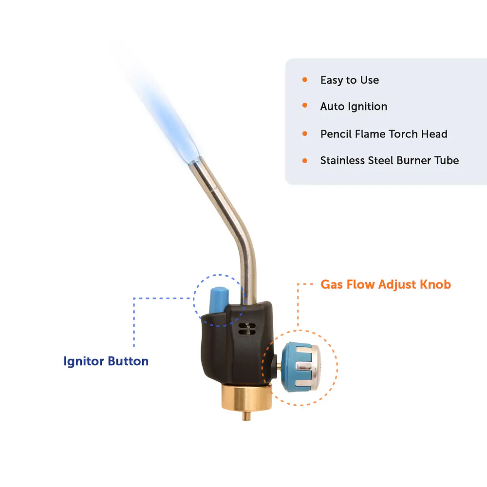 Trigger Start Lighter Propane Gas Blow Torch Head - Master