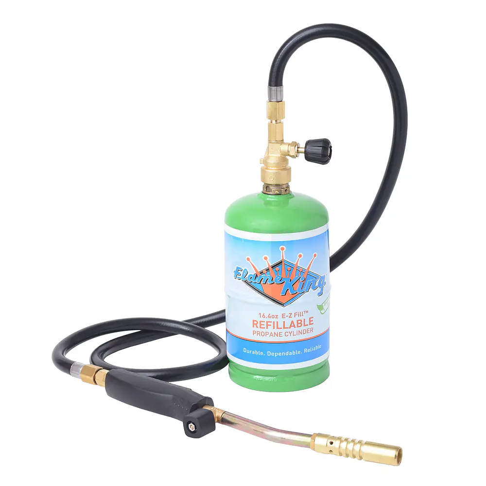 Propane Torch with 3 Interchangeable Tips - Master
