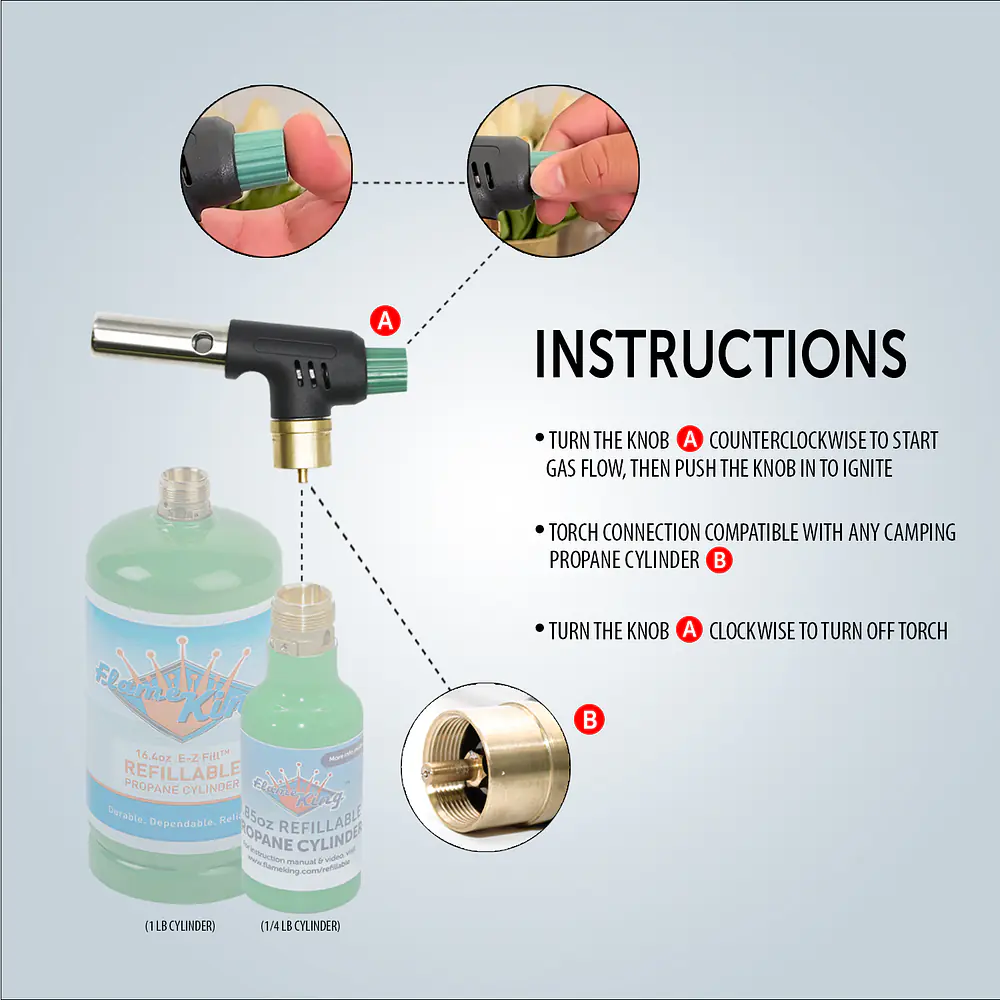 Eco Torch for CGA600 Connection - Master