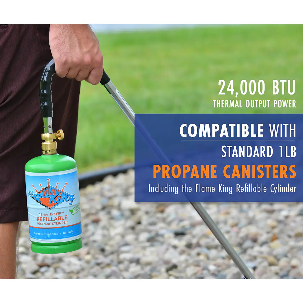 Economic Propane Torch Weed Burner with Integrated Lighter - Master