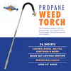 Economic Propane Torch Weed Burner with Integrated Lighter - Master