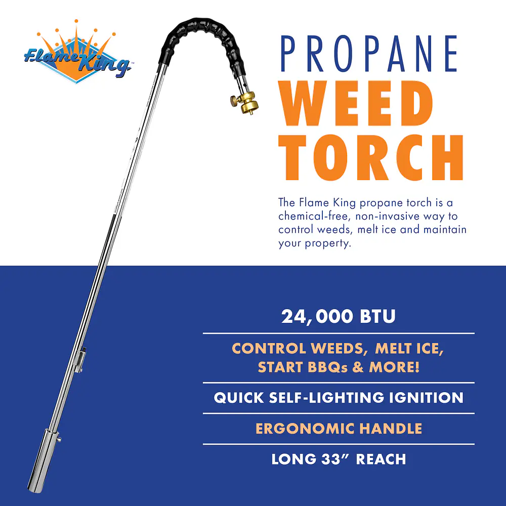 Economic Propane Torch Weed Burner with Integrated Lighter - Master